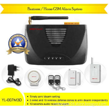 Auto-Dail Business/Home GSM Alarm Systems Witrh Certification (YL-007M3D)